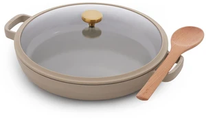 Dual Handle Always Pan, 4.25 Qt Ceramic Nonstick Braiser Pan with Lid Dual Handle Always Pan, 4.25 Qt Ceramic Nonstick Braiser Pan with Lid