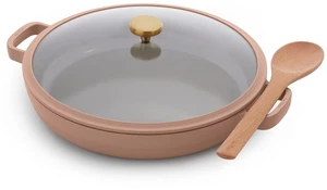 Dual Handle Always Pan, 4.25 Qt Ceramic Nonstick Braiser Pan with Lid Dual Handle Always Pan, 4.25 Qt Ceramic Nonstick Braiser Pan with Lid