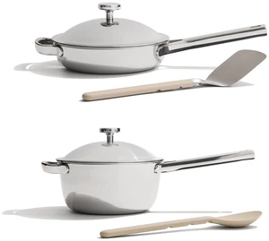Mini Titanium Pro Cookware Duo, 6-Piece Titanium Cookware Set Mini Titanium Pro Cookware Duo, 6-Piece Titanium Cookware Set