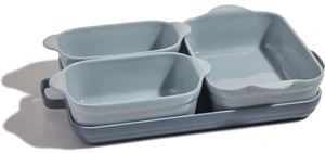 Bakeware Set, 5-Piece Nonstick Ceramic Bakeware & Griddle Pan Bakeware Set, 5-Piece Nonstick Ceramic Bakeware & Griddle Pan