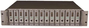 Omada 19-inch 14-Slot Rackmount Media Converter Chassis(MC1400) Omada 19-inch 14-Slot Rackmount Media Converter Chassis(MC1400)