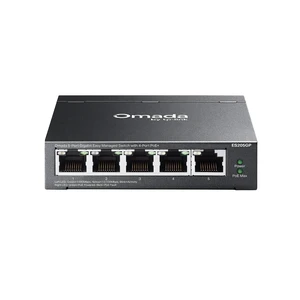 Omada ES205GP, 5 Port Gigabit Easy Managed PoE Switch Omada ES205GP, 5 Port Gigabit Easy Managed PoE Switch