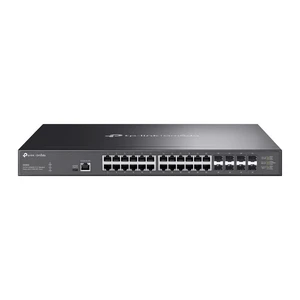 SX3832 Omada 24-Port 10GBASE-T L2+ Managed Switch with 8 10GE SFP+ Slots SX3832 Omada 24-Port 10GBASE-T L2+ Managed Switch with 8 10GE SFP+ Slots