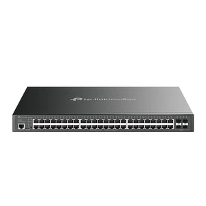 TL-SG3452P | 48 Port Gigabit L2+ Managed PoE Switch | 48 PoE+ Port @384W, 4 x SFP Slots | PoE Auto Recovery | Omada SDN Integrated | IPv6 | Static Routing | Limited Lifetime Protection TL-SG3452P | 48 Port Gigabit L2+ Managed PoE Switch | 48 PoE+ Port @384W, 4 x SFP Slots | PoE Auto Recovery | Omada SDN Integrated | IPv6 | Static Routing | Limited Lifetime Protection