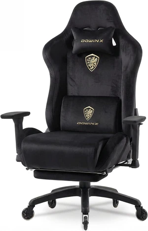 Big and Tall Gaming Chair with Suede Fabric Breathable Big and Tall Gaming Chair with Suede Fabric Breathable