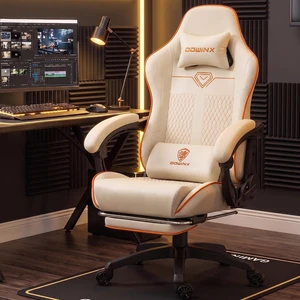 Big and Tall Gaming Chair with Footrest and Massage Lumbar Pillow Big and Tall Gaming Chair with Footrest and Massage Lumbar Pillow