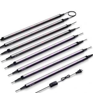 Grow Lights for Indoor Plants, Tunable Spectrum 2FT LED Growing Lamp 120W (8 x 15W), T5 Grow Light Strip for Seed Starting, Vegetables, Linkable, Black, 8-Pack Grow Lights for Indoor Plants, Tunable Spectrum 2FT LED Growing Lamp 120W (8 x 15W), T5 Grow Light Strip for Seed Starting, Vegetables, Linkable, Black, 8-Pack