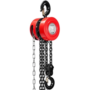 Hand Chain Hoist 2 Ton 4400 Lbs Capacity 10 Feet with 2 Hooks Hand Chain Hoist 2 Ton 4400 Lbs Capacity 10 Feet with 2 Hooks