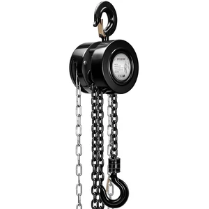 Hand Chain Hoist 1 Ton 2200 Lbs Capacity 10 Feet with 2 Hooks Hand Chain Hoist 1 Ton 2200 Lbs Capacity 10 Feet with 2 Hooks
