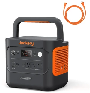 Explorer 2000 v2 and AC Charging Cable, 2040Wh, 2200W AC Output Explorer 2000 v2 and AC Charging Cable, 2040Wh, 2200W AC Output