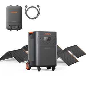 Solar Generator 5000 Plus and 2x500W & Transfer Switch, 5040Wh Solar Generator 5000 Plus and 2x500W & Transfer Switch, 5040Wh