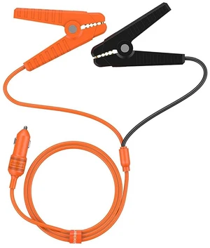 12V Automobile Charging Cable, Cigarette Lighter Plug to Alligator Battery Clamps for Car Battery, for All Solar Generators Power Stations Except Explorer 160 12V Automobile Charging Cable, Cigarette Lighter Plug to Alligator Battery Clamps for Car Battery, for All Solar Generators Power Stations Except Explorer 160