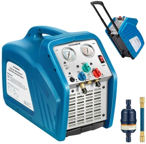 3/4 HP Trolley Design Portable HVAC Refrigerant Recovery Machine 3/4 HP Trolley Design Portable HVAC Refrigerant Recovery Machine
