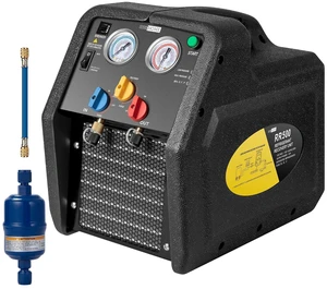 A2L 1 HP Dual Cylinder Portable Refrigerant Recovery Machine A2L 1 HP Dual Cylinder Portable Refrigerant Recovery Machine