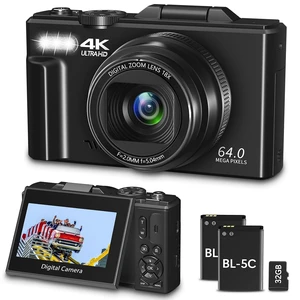4K Digital Camera for Photography with WiFi & 18X Digital Zoom 4K Digital Camera for Photography with WiFi & 18X Digital Zoom
