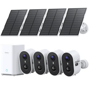 2K Solar Security Cameras Wireless Outdoor System, 4-Cam-Kit 2K Solar Security Cameras Wireless Outdoor System, 4-Cam-Kit