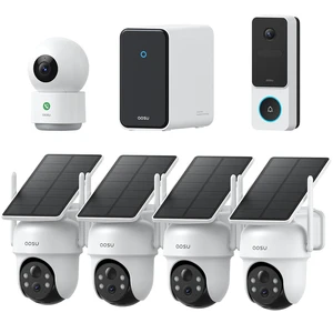Total-Watch Classic AI Suite, 3K Solar Security Camera Outdoor System Total-Watch Classic AI Suite, 3K Solar Security Camera Outdoor System