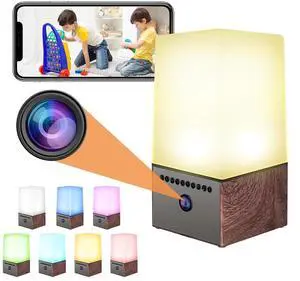 Wifi desk lamp camera LED lamp RGB camera wireless LED desk lamp led night light camera