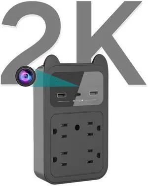 CAMDUCK HD 2K WiFi Wireless Charger Nanny cam