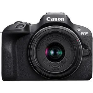 Canon EOS R100 Mirrorless Camera with RF-S18-45mm IS STM Lens, APS-C Sensor, 24.1MP, Entry-Level Creators