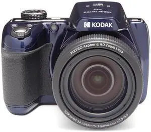 KODAK PIXPRO AZ528 Astro Zoom BSI-CMOS Bridge Digital Camera - 16MP 52X 1080p Wi-Fi (Midnight Blue)