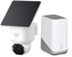 eufy SoloCam E42 1-Cam Kit 4K Security Camera Wireless Outdoor Solar Pan & Tilt