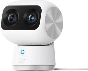 eufy S350 4K Indoor Security Camera Dual Cameras 360° PTZ Baby Monitor 8×Zoom