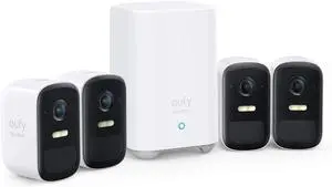 eufy Security Smart Wireless System w/Alexa 1080P Battery Camera eufyCam 2C Kit eufy Security Smart Wireless System w/Alexa 1080P Battery Camera eufyCam 2C Kit