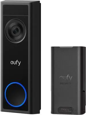 eufy Smart Video Doorbell C31 +Extra Rechargeable Battery 2K FHD Camera Intercom