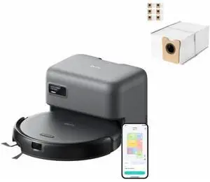 eufy RoboVac C10 Robotic Vacuum Cleaner, LiDAR Navigation, Includes 6 Dust Bags