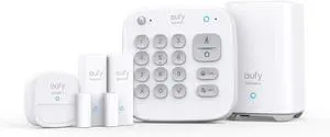 eufy 5-Pcs Wireless Alarm System Smart Home Security Kit Motion Sensor with App