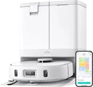 eufy X10 Pro Omni Robot Vacuum and Mop 8000Pa MopMaster 2.0 All-in-One Station eufy X10 Pro Omni Robot Vacuum and Mop 8000Pa MopMaster 2.0 All-in-One Station