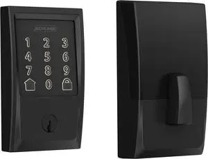 Schlage Encode Smart WiFi Deadbolt Lock for Front Door - Keyless Entry with App or Touchscreen - Works with Alexa, Hey Google, & Airbnb - Create Codes for Guests - Matte Black Schlage Encode Smart WiFi Deadbolt Lock for Front Door - Keyless Entry with App or Touchscreen - Works with Alexa, Hey Google, & Airbnb - Create Codes for Guests - Matte Black