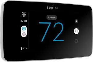 Sensi Touch 2 Smart Thermostat with Touchscreen Color Display, 100 Years of Expertise, Programmable, Wi-Fi, Data Privacy, Easy DIY, Works with Alexa, Energy Star Certified, ST76W, C-Wire Required Sensi Touch 2 Smart Thermostat with Touchscreen Color Display, 100 Years of Expertise, Programmable, Wi-Fi, Data Privacy, Easy DIY, Works with Alexa, Energy Star Certified, ST76W, C-Wire Required