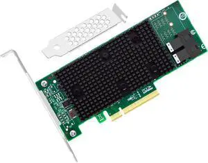 PCIe to NVMe U.2 /SAS/SATA(8-Port) 12Gbps Expansion Card - Tri-Mode SSD Adapter with 2xSFF-8643 Ports for Server/Workstation Storage Upgrade PCIe to NVMe U.2 /SAS/SATA(8-Port) 12Gbps Expansion Card - Tri-Mode SSD Adapter with 2xSFF-8643 Ports for Server/Workstation Storage Upgrade