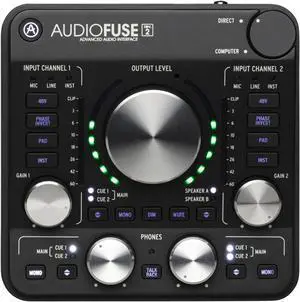 Arturia - AudioFuse - Compact Versatile Audio Interface with Creative Software for Recording, Production, Podcasting, Guitar Arturia - AudioFuse - Compact Versatile Audio Interface with Creative Software for Recording, Production, Podcasting, Guitar