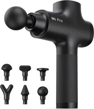 opove M3 Pro 2 Massage Gun Deep Tissue Percussion Muscle Massager for Workout, Handheld Percussive Therapy Fascia Gun for Athletes Fast Recovery 4-8 Hours Long Battery Life, Powerful, Quiet, Black opove M3 Pro 2 Massage Gun Deep Tissue Percussion Muscle Massager for Workout, Handheld Percussive Therapy Fascia Gun for Athletes Fast Recovery 4-8 Hours Long Battery Life, Powerful, Quiet, Black