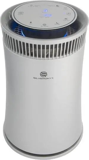 SILVERONYX Air Purifier for Home Large Room Up to 500 ft² H13 Silver New NO BOX SILVERONYX Air Purifier for Home Large Room Up to 500 ft² H13 Silver New NO BOX