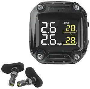 wusu M3 Wireless Tire Pressure Monitor for 2-wheel Motorcycles and Bicycles - TPMS Mini Portable Device wusu M3 Wireless Tire Pressure Monitor for 2-wheel Motorcycles and Bicycles - TPMS Mini Portable Device