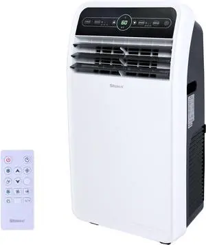 Shinco 7500 BTU DoE/12,000 BTU Portable Air Conditioner, Portable AC Unit with Built-in Cool, Dehumidifier&Fan Modes for Room up to 450 sq.ft, with Remote Control, 24 Hour Timer, Installation Kit Shinco 7500 BTU DoE/12,000 BTU Portable Air Conditioner, Portable AC Unit with Built-in Cool, Dehumidifier&Fan Modes for Room up to 450 sq.ft, with Remote Control, 24 Hour Timer, Installation Kit