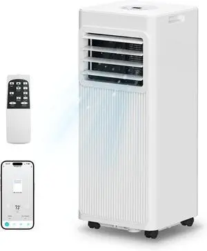 Portable Air Conditioners 16,000 BTU 5-in-1 Air Conditioner Portable Up to 850 Sq.Ft., Portable AC Unit with Cool, Fan, Dehumidifier, 24H Timer, Sleep Smart WiFi Remonte Installation Kit Included Portable Air Conditioners 16,000 BTU 5-in-1 Air Conditioner Portable Up to 850 Sq.Ft., Portable AC Unit with Cool, Fan, Dehumidifier, 24H Timer, Sleep Smart WiFi Remonte Installation Kit Included