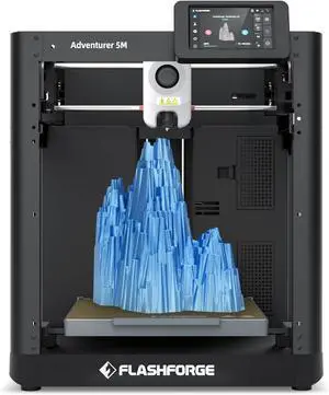 FLASHFORGE 3D Printer AD5M, CoreXY 600mm/s High-Speed Printer with 1-Click Auto Leveling, High-Temp Direct Drive Extruder, 3s Quick-Swap Nozzle, 220×220×220mm Build Volume FLASHFORGE 3D Printer AD5M, CoreXY 600mm/s High-Speed Printer with 1-Click Auto Leveling, High-Temp Direct Drive Extruder, 3s Quick-Swap Nozzle, 220×220×220mm Build Volume