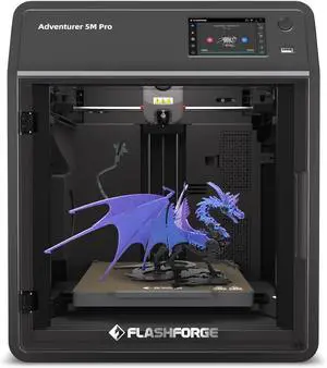 FLASHFORGE AD5M Pro 3D Printer, CoreXY 600 mm/s Printing Speed, 0.4 & 0.6mm 3s Quick-Swap 280°C Nozzles, 1-Click Auto Leveling, Fully Enclosed, 220×220×220mm Build Volume FLASHFORGE AD5M Pro 3D Printer, CoreXY 600 mm/s Printing Speed, 0.4 & 0.6mm 3s Quick-Swap 280°C Nozzles, 1-Click Auto Leveling, Fully Enclosed, 220×220×220mm Build Volume