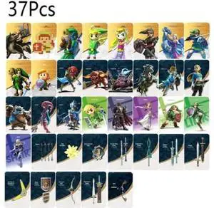 37 PCS Zelda Amiibo Cards,Zelda & Loftwing NFC Tags Amiibo Card, Zelda Tears of the Kingdom Amiibo For Switch Game Card 37 PCS Zelda Amiibo Cards,Zelda & Loftwing NFC Tags Amiibo Card, Zelda Tears of the Kingdom Amiibo For Switch Game Card