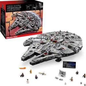 Star Wars Millennium Falcon - Building Set for Adults, Ages 16+ - Gift for Birthday - Movie Collectible Model Kit - Display in Home or Office - 75192 Star Wars Millennium Falcon - Building Set for Adults, Ages 16+ - Gift for Birthday - Movie Collectible Model Kit - Display in Home or Office - 75192