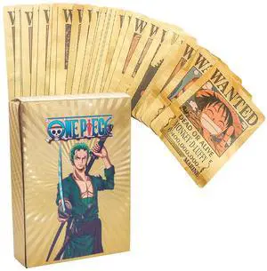 One Piece Gold Foil Card Set 55 Premium Foil Cards, Anime Collectible Trading Cards, Perfect Gift for Fans & Collectors One Piece Gold Foil Card Set 55 Premium Foil Cards, Anime Collectible Trading Cards, Perfect Gift for Fans & Collectors