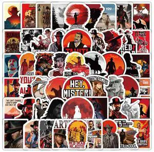 Red Dead Redemption 103-Piece Sticker Set Creative DIY Decals for Scrapbooking, Phone, Laptop, Skateboard, Water Bottle, Fun Gift for Fans Red Dead Redemption 103-Piece Sticker Set Creative DIY Decals for Scrapbooking, Phone, Laptop, Skateboard, Water Bottle, Fun Gift for Fans