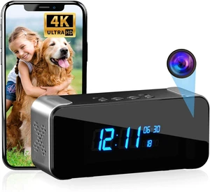 Reloj despertador con cámara oculta 4K, cámara inalámbrica para
Cámara de seguridad interior con detección de movimiento, transmisión remota en vivo y conectividad WiFi para un monitoreo Reloj despertador con cámara oculta 4K, cámara inalámbrica para
Cámara de seguridad interior con detección de movimiento, transmisión remota en vivo y conectividad WiFi para un monitoreo