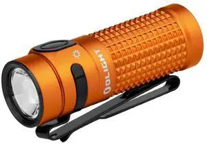 Baton4 Rechargeable EDC Flashlight, Bright Small Flash Light Orange Baton4 Rechargeable EDC Flashlight, Bright Small Flash Light Orange
