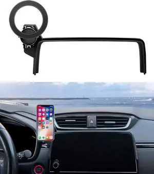 Car Phone Holder for Honda CR-V CRV 2017-2022 Accessories, 5/7" Screen Mount, Magsafe Magnetic Cell Phone Mount Clip Compatible with iPhone, 3D Fit Stable Dashboard GPS Navigation Bracket Cradle Stand Car Phone Holder for Honda CR-V CRV 2017-2022 Accessories, 5/7" Screen Mount, Magsafe Magnetic Cell Phone Mount Clip Compatible with iPhone, 3D Fit Stable Dashboard GPS Navigation Bracket Cradle Stand
